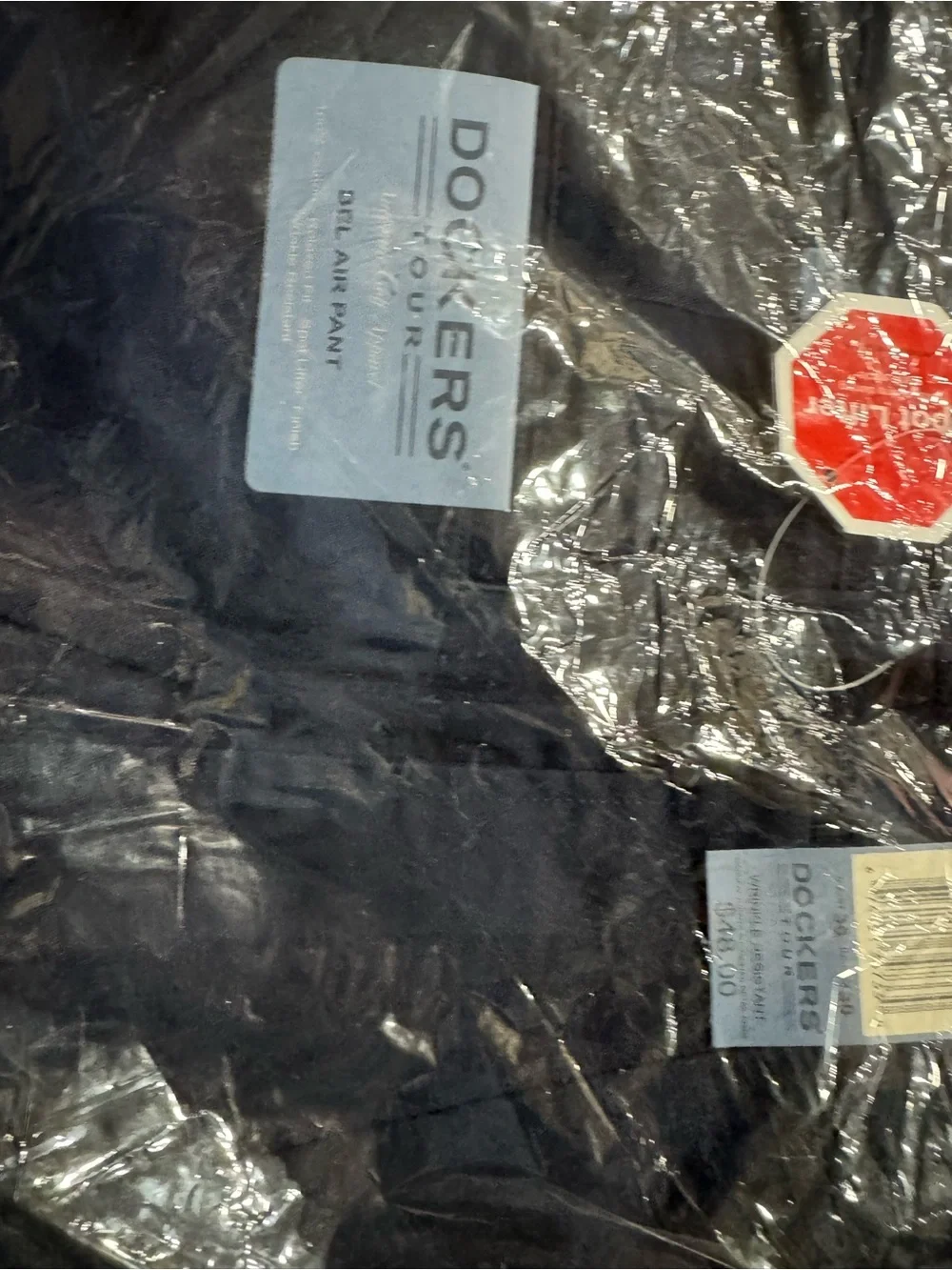 Dockers Black Bel Air Pants